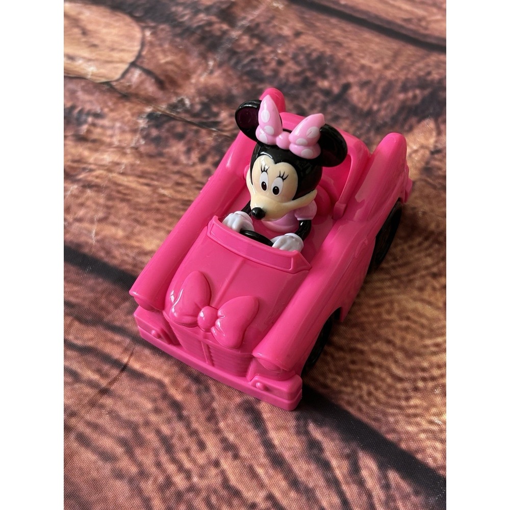 Disney Junior Minnie Mouse Pullback & Go Racer Toy Car 1 Pc - Picture 6 of 6